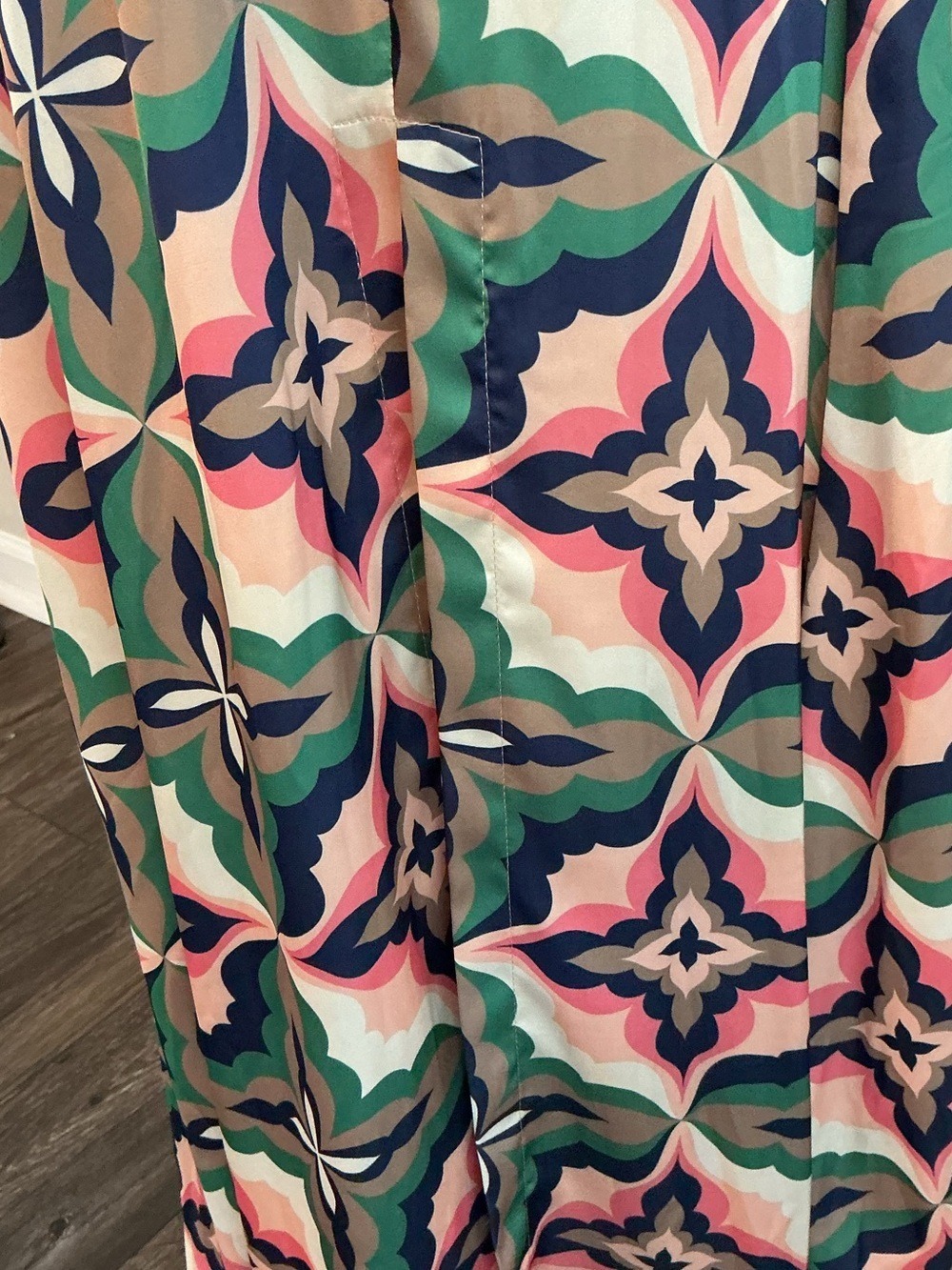 Misa Los Angeles Anabella Sleeveless Maxi Dress in Geometric Floral - Picture 13 of 15